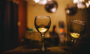glass of wine